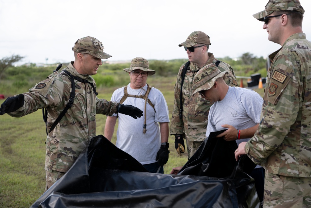 156th MDG Collective Training Exercise at Camp Santiago