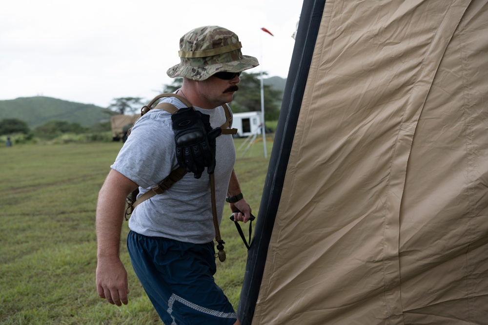 156th MDG Collective Training Exercise at Camp Santiago