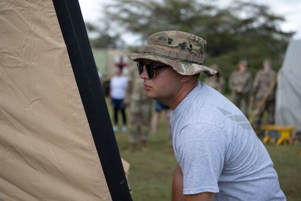 156th MDG Collective Training Exercise at Camp Santiago