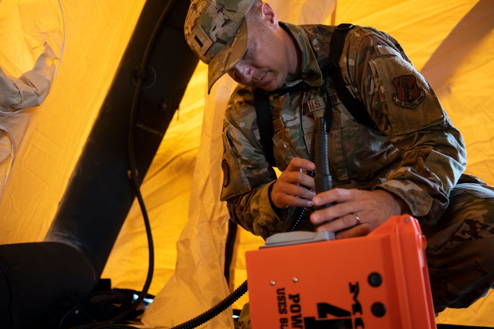 156th MDG Collective Training Exercise at Camp Santiago
