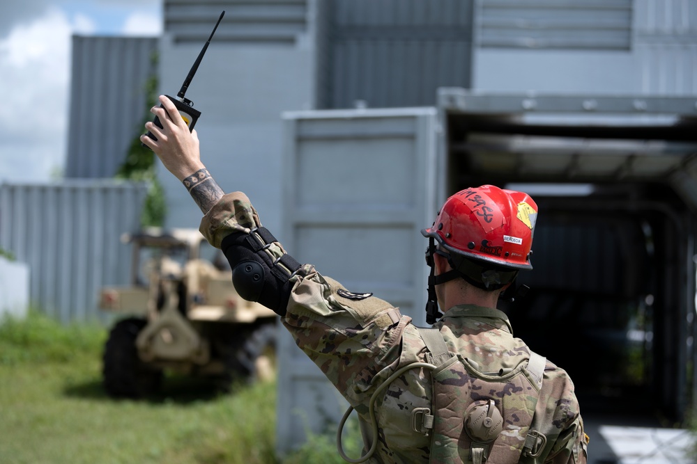 156th MDG Collective Training Exercise at Camp Santiago