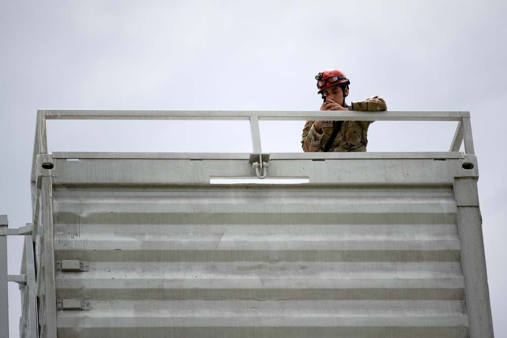 156th MDG Collective Training Exercise at Camp Santiago