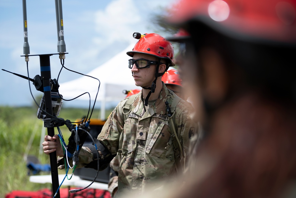 156th MDG Collective Training Exercise at Camp Santiago