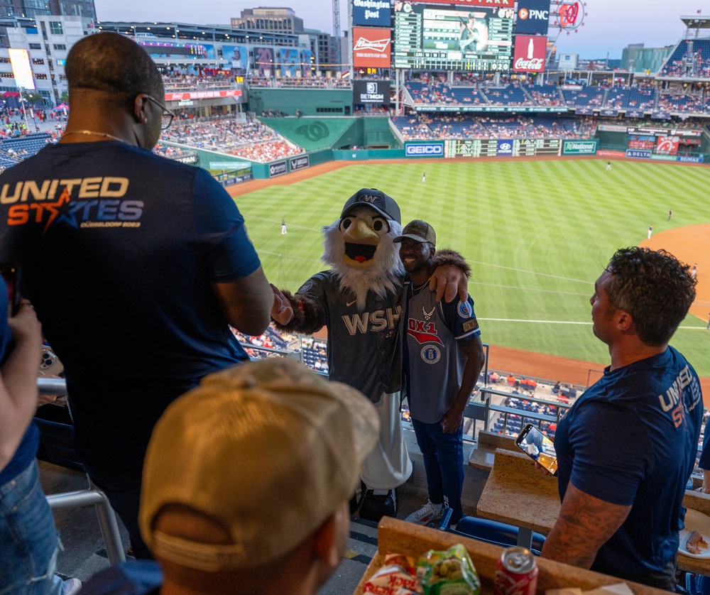 Team U.S. Invictus Training Camp | Washington Nationals