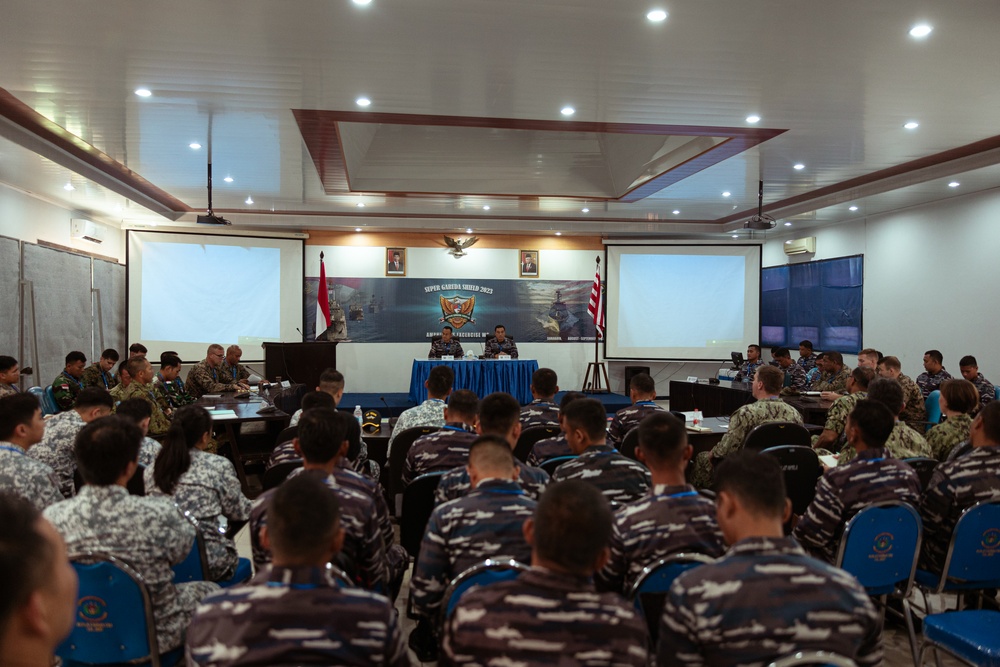 31st MEU Participates in Staff Exercise for Super Garuda Shield 2023