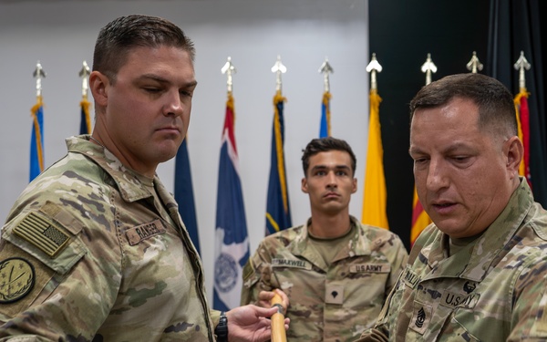 Transfer of Authority of 1st TSC-OCP from 143d ESC to 13th ACSC