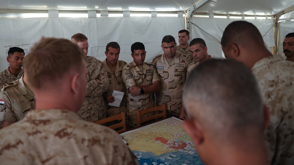 Marines, Partner Nation Service Members Participate in CJTF Command Post Exercise