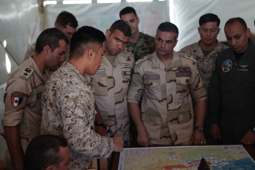 Marines, Partner Nation Service Members Participate in CJTF Command Post Exercise