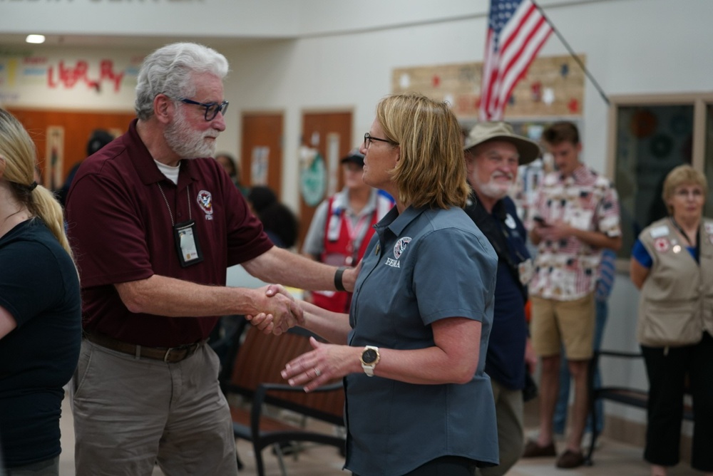 FEMA Administrator Criswell Visits Florida After Hurricane Idalia