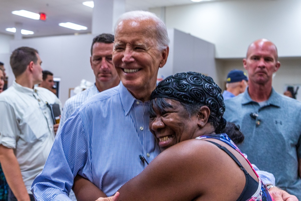 President Biden Visits Florida After Hurricane Idalia
