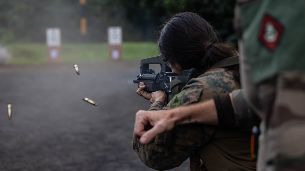 MARFORPAC in Tahiti: Live Fire Range 2023