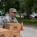 Florida State Guardsman operate point of distribution in Live Oak, FL