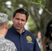 Governor Ron Desantis visits Florida State Guardsman in Live Oak, FL