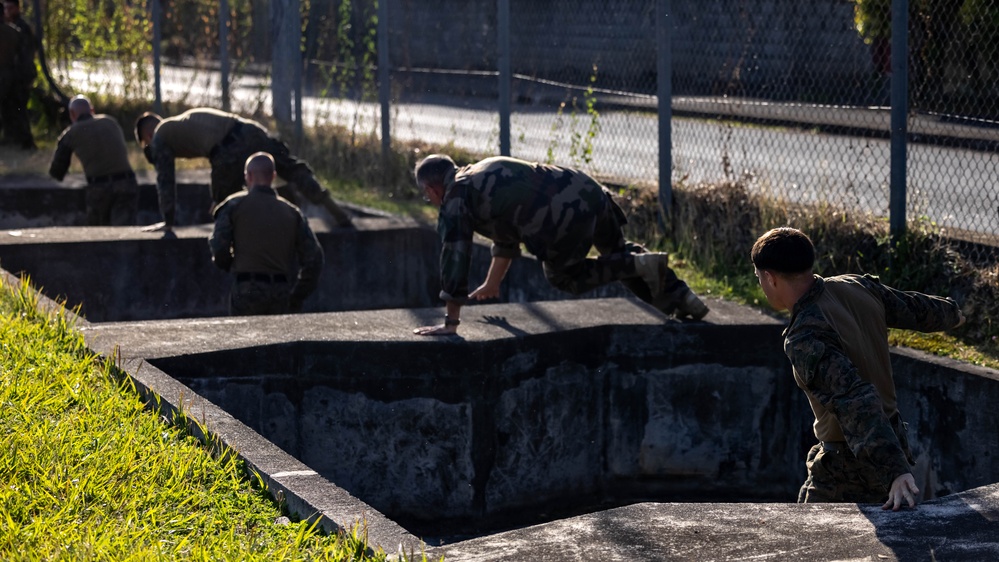 MARFORPAC in Tahiti: Obstacle Course 2023