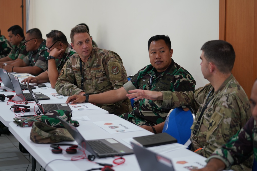 Super Garuda Shield 23 STAFFEX transitions from academics to Combined Joint Task Force planning portion of exercise