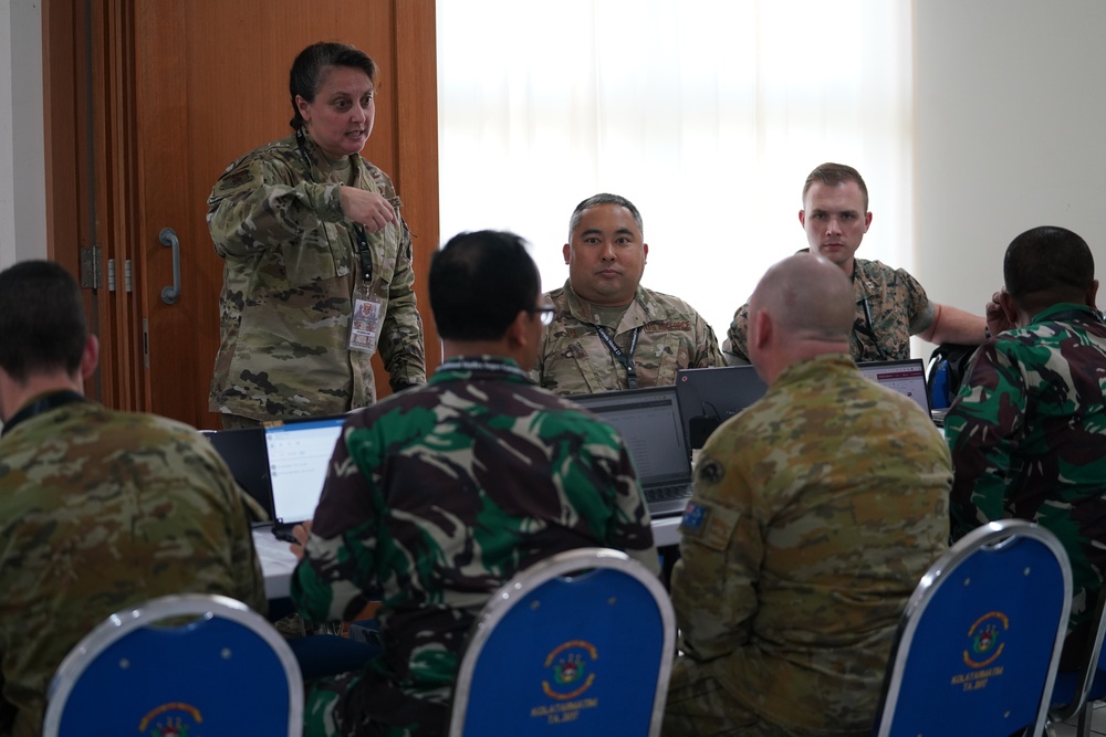 Super Garuda Shield 23 STAFFEX transitions from academics to Combined Joint Task Force planning portion of exercise