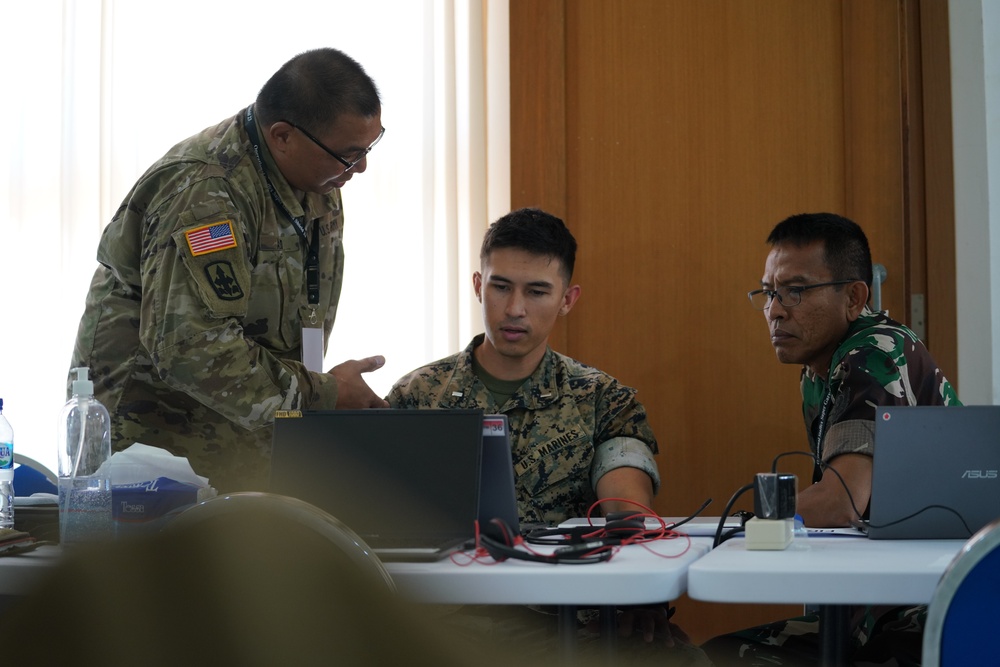 Super Garuda Shield 23 STAFFEX transitions from academics to Combined Joint Task Force planning portion of exercise