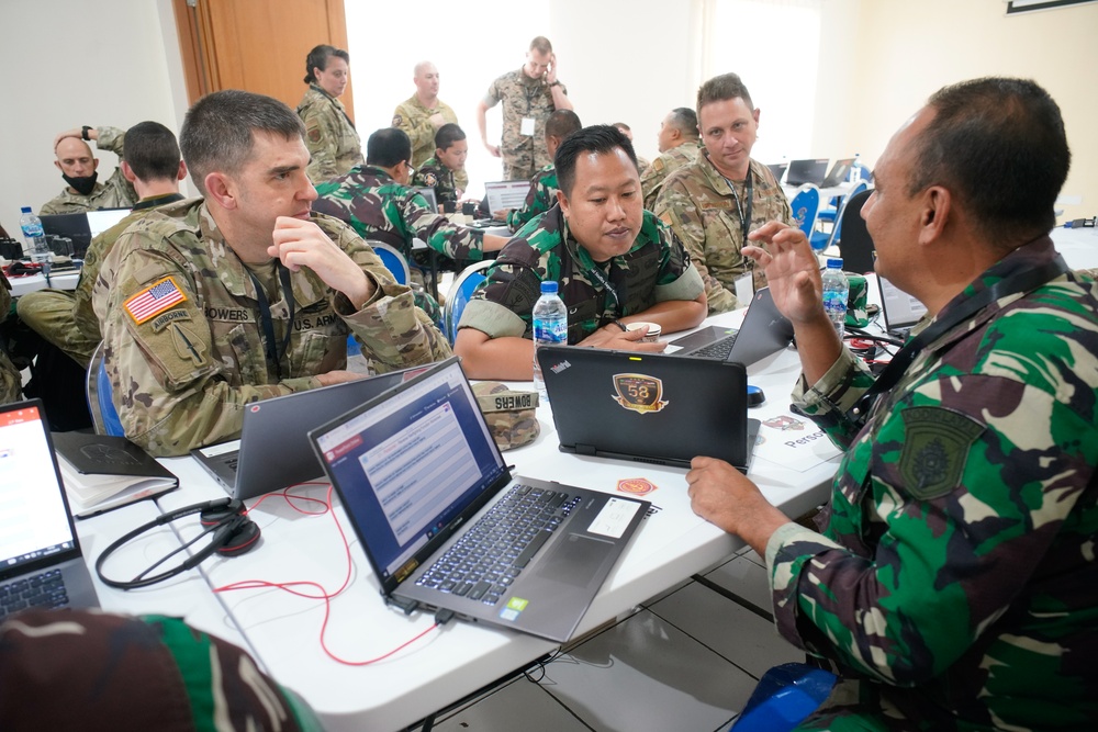 Super Garuda Shield 23 STAFFEX transitions from academics to Combined Joint Task Force planning portion of exercise