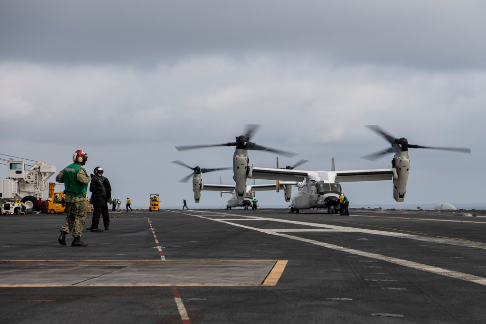 Nimitz Conducts Flight Operations