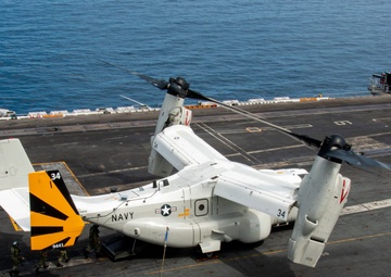 Nimitz Conducts Flight Maintenance