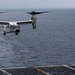 Osprey Lands On Flight Deck