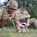 U.S. Army Reserve Staff Ssg. Homer Pennington performs push-ups during an Expert Physical Fitness Assessment