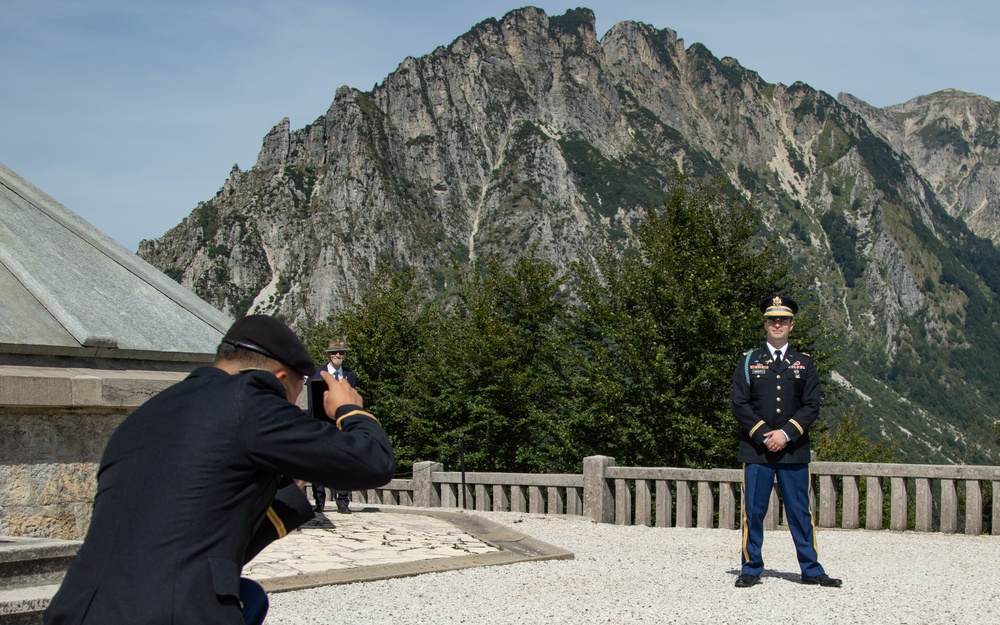 SETAF-AF Soldiers join Italian Alpini and dignitaries at Mount Pasubio WWI commemoration