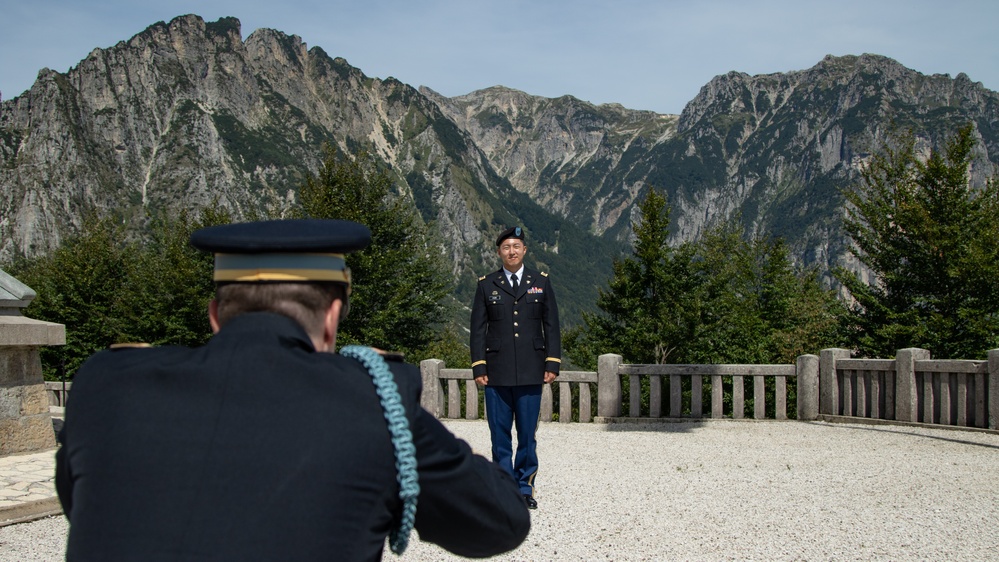 SETAF-AF Soldiers join Italian Alpini and dignitaries at Mount Pasubio WWI commemoration