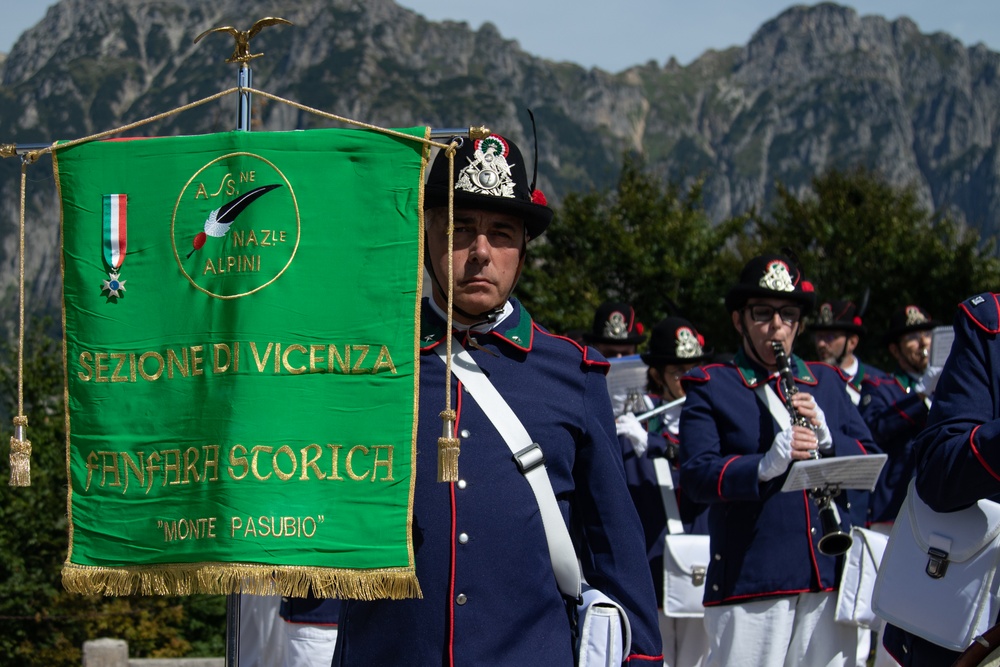 SETAF-AF Soldiers join Italian Alpini and dignitaries at Mount Pasubio WWI commemoration