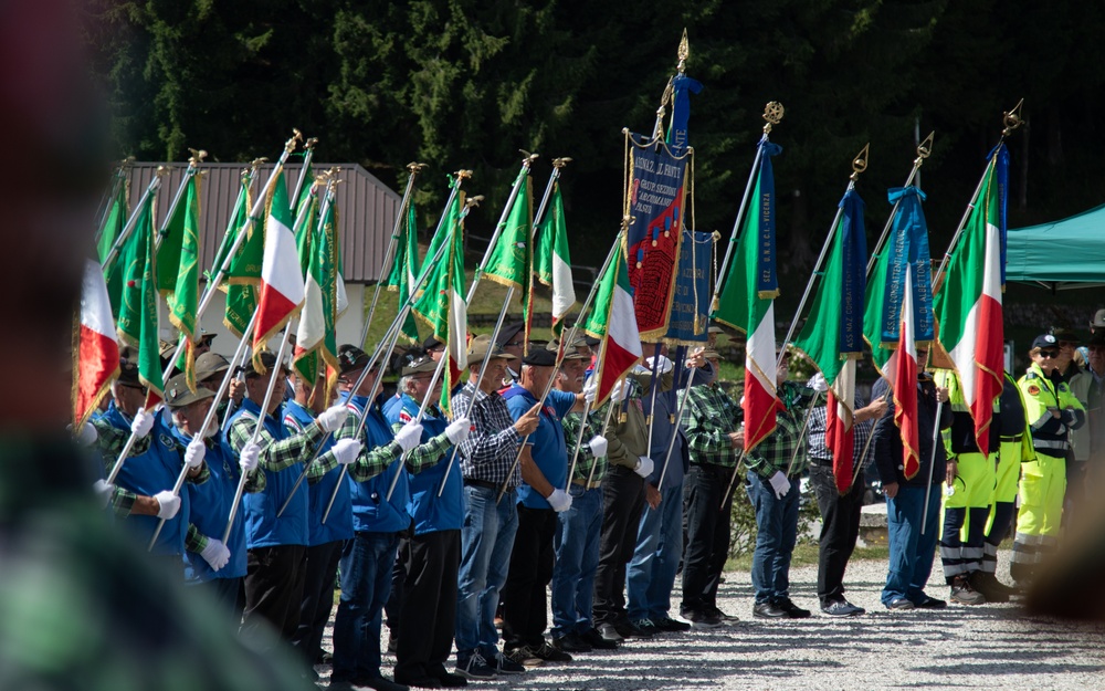 SETAF-AF Soldiers join Italian Alpini and dignitaries at Mount Pasubio WWI commemoration