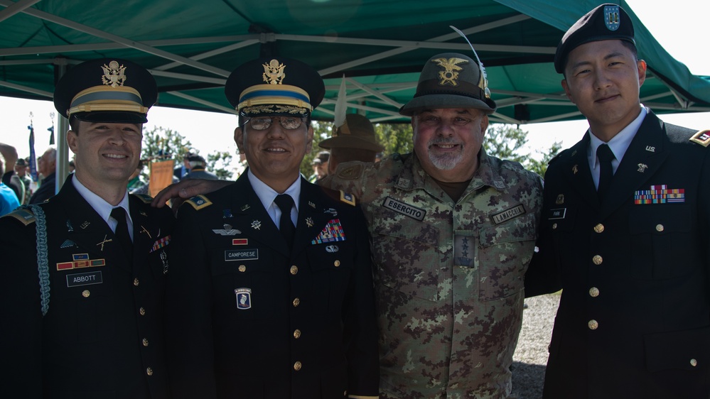 SETAF-AF Soldiers join Italian Alpini and dignitaries at Mount Pasubio WWI commemoration