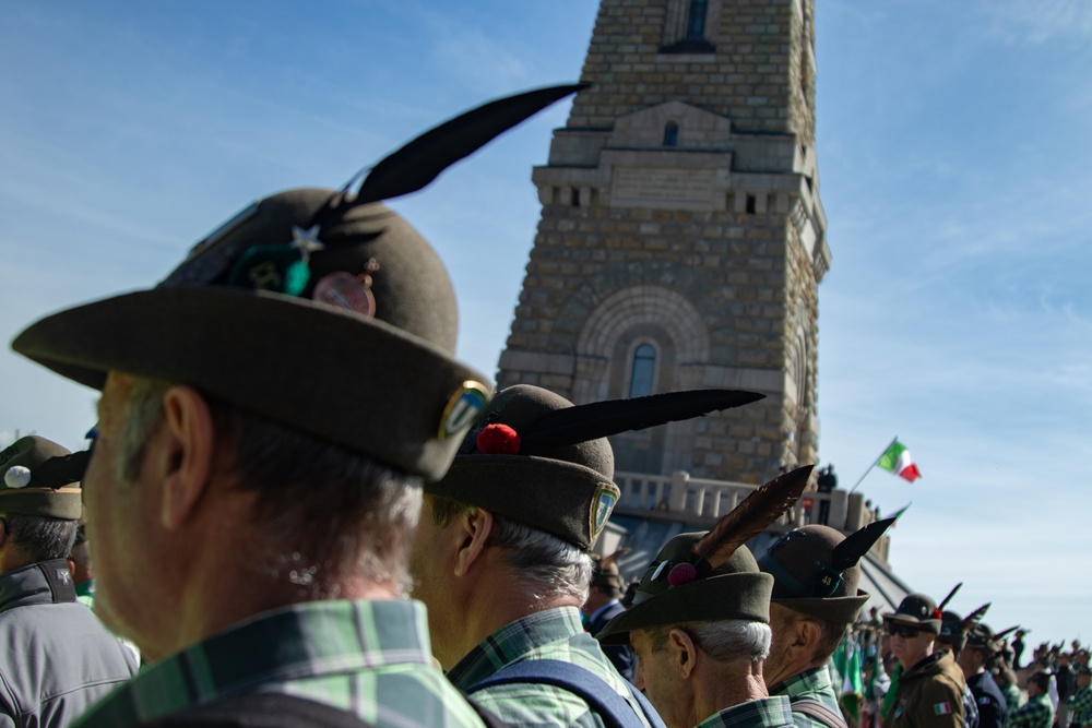 SETAF-AF Soldiers join Italian Alpini and dignitaries at Mount Pasubio WWI commemoration