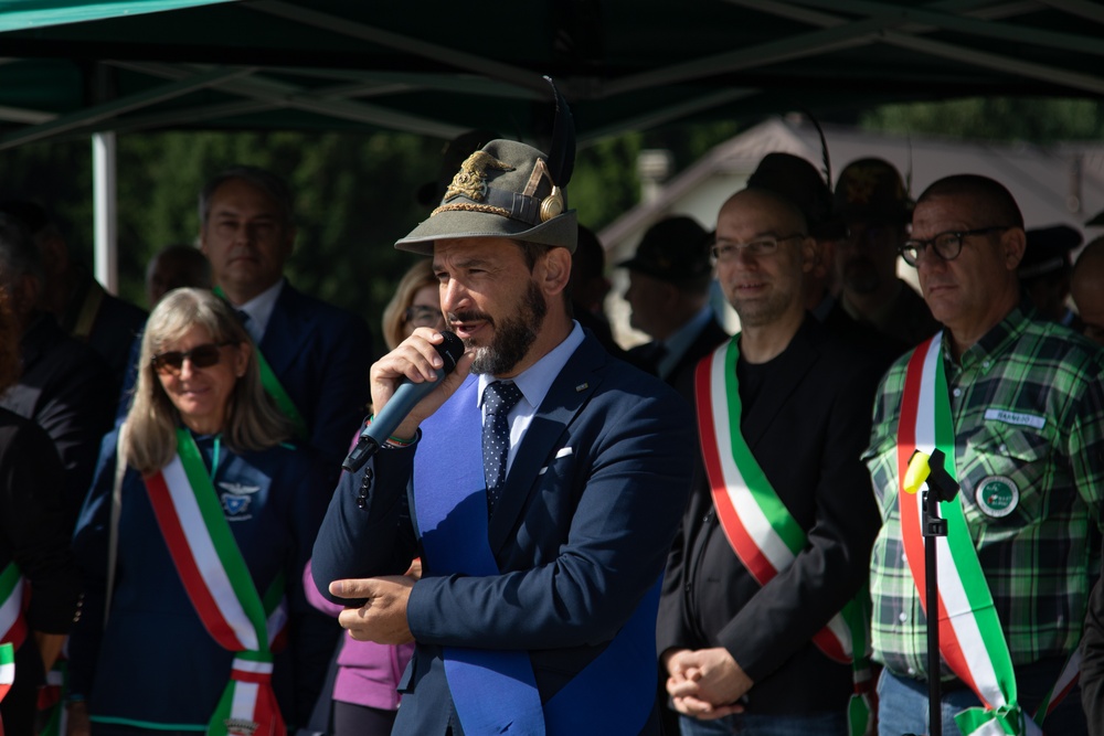 SETAF-AF Soldiers join Italian Alpini and dignitaries at Mount Pasubio WWI commemoration