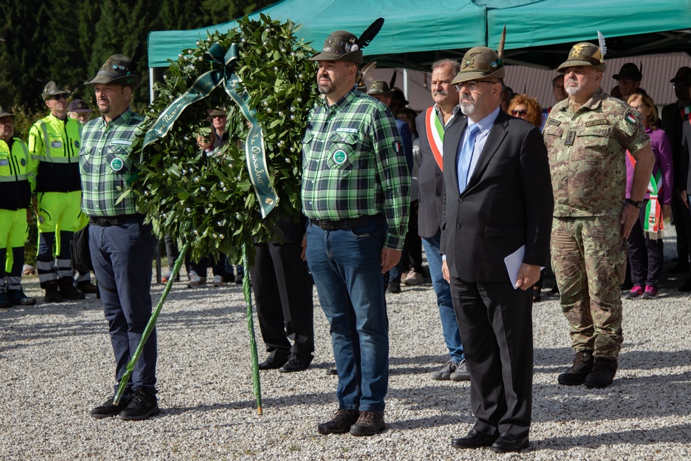 SETAF-AF Soldiers join Italian Alpini and dignitaries at Mount Pasubio WWI commemoration