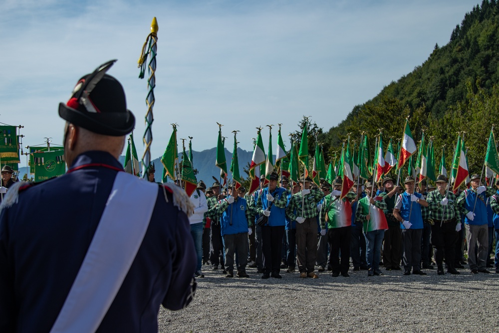 SETAF-AF Soldiers join Italian Alpini and dignitaries at Mount Pasubio WWI commemoration