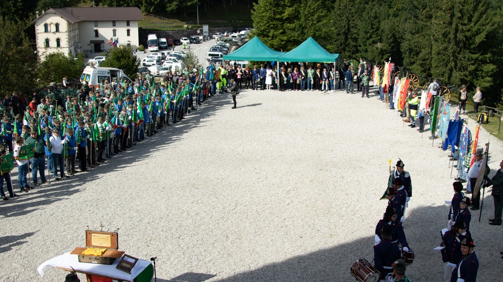 SETAF-AF Soldiers join Italian Alpini and dignitaries at Mount Pasubio WWI commemoration