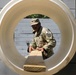 Sgt. Maynard Delphin participates in the Squad Leader Reaction Course