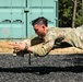 A U.S. Army Reserve Best Squad competitor participates in the Squad Leader Reaction Course