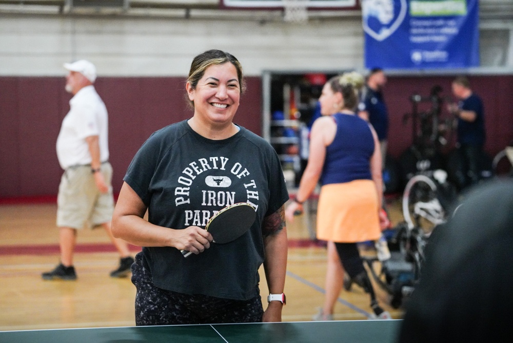 Team U.S. Invictus Training Camp | Table Tennis | Jamie Lopez