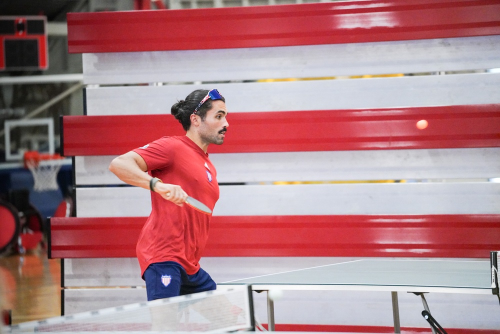 Team U.S. Invictus Training Camp | Table Tennis | Patrick Nugent