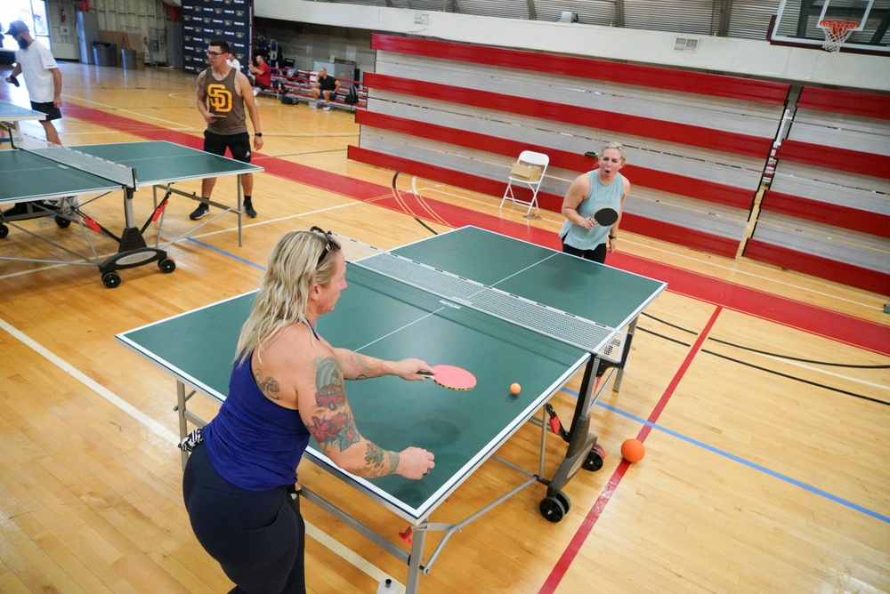 Team U.S. Invictus Training Camp | Table Tennis