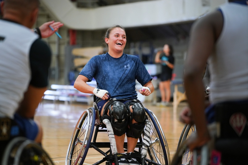 Team U.S. Invictus Training Camp | Wheelchair Basketball | Kayla Saska