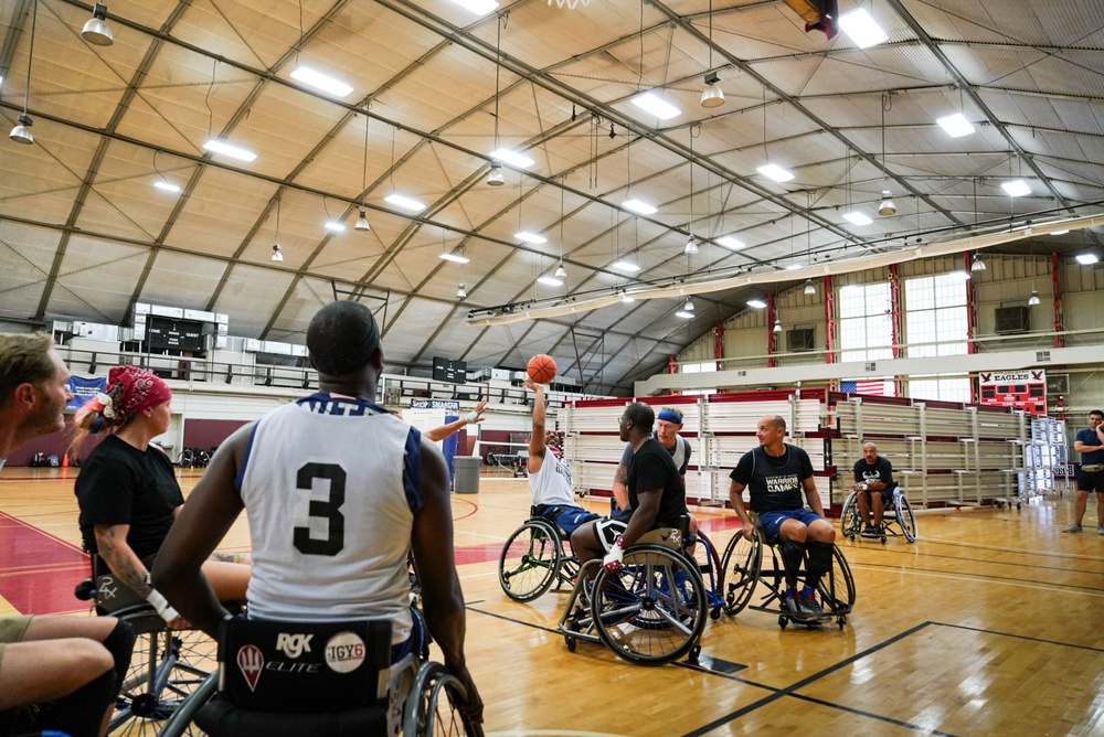 Team U.S. Invictus Training Camp | Wheelchair Basketball | Brent Garlic