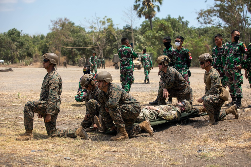 Super Garuda Shield 2023 Cold and Hot Load MEDEVAC Training