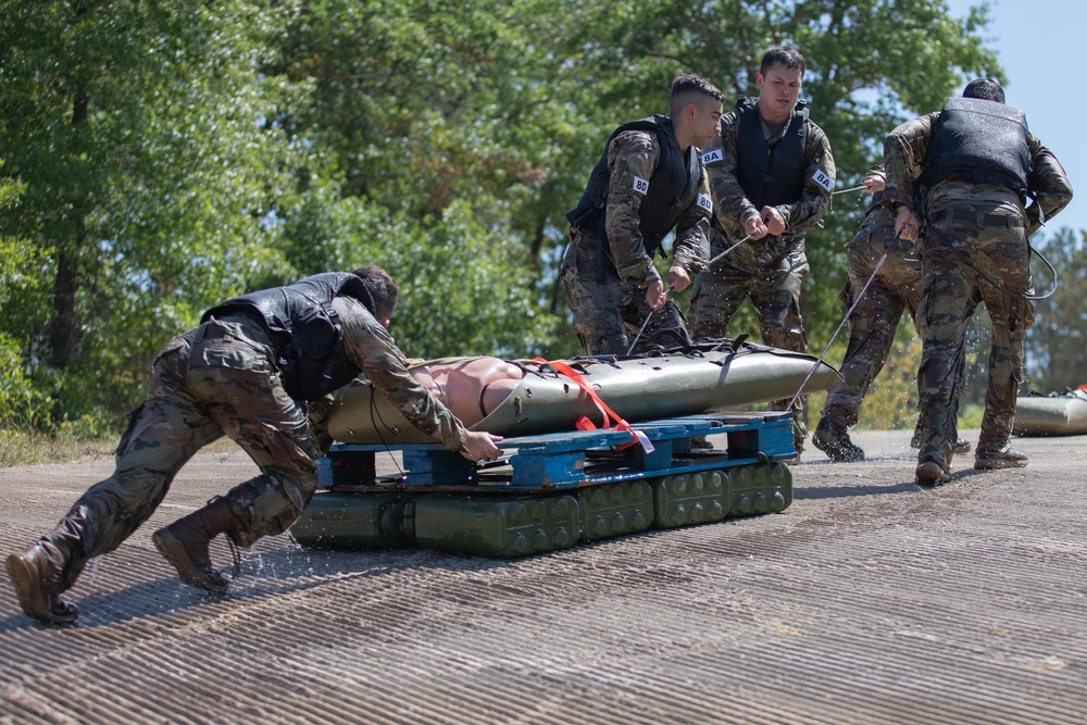 DVIDS - Images - Best Squad Competitors Drag Raft [Image 5 of 5]
