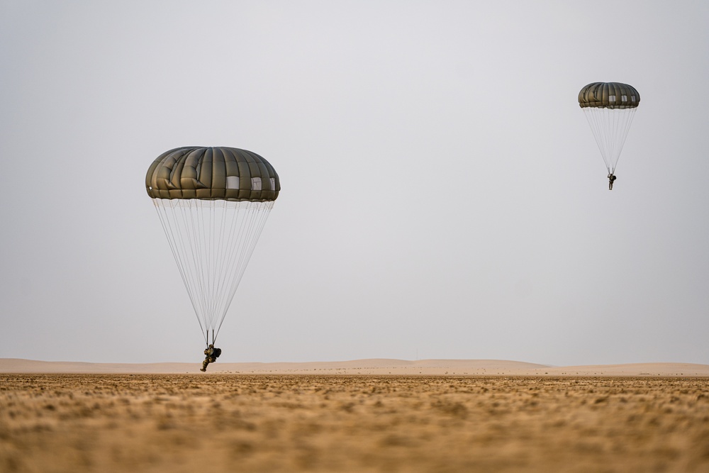 US, Qatar strengthen partnership with airborne insertion exercise