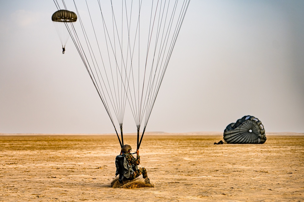 US, Qatar strengthen partnership with airborne insertion exercise