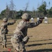 U.S. Army Reserve Best Squad Competitors shoot during the Pistol Expert in Competition event