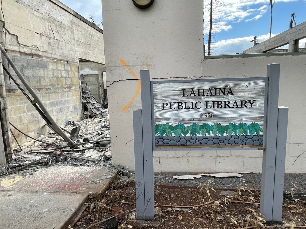 Photos showing Lahaina area as of Aug. 28, 2023