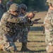 A U.S. Army soldier fires the M17 pistol